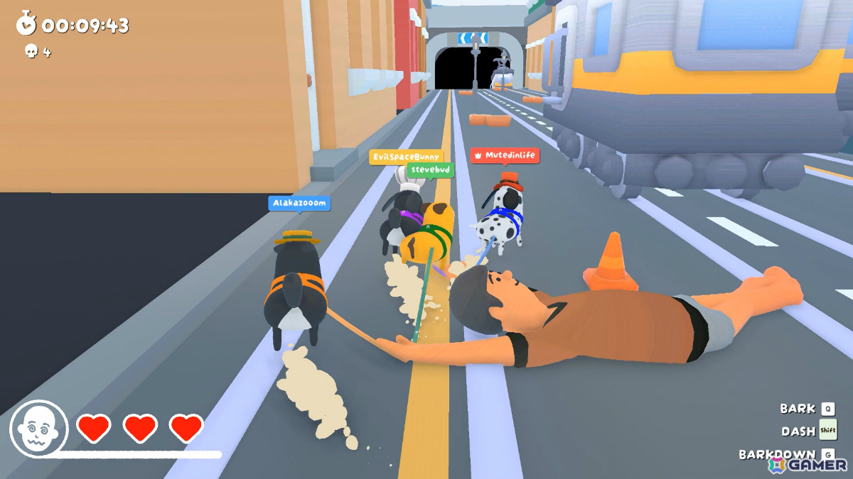 犬となって飼い主を引きずりながら病院まで送り届ける「Ruffed Up」がSteam Nextフェスに出展！の画像2