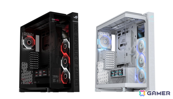 9.2インチ液晶搭載のフルタワーPCケース「ROG CRONOX ARGB」が登場！最大14基のファンに対応の画像1