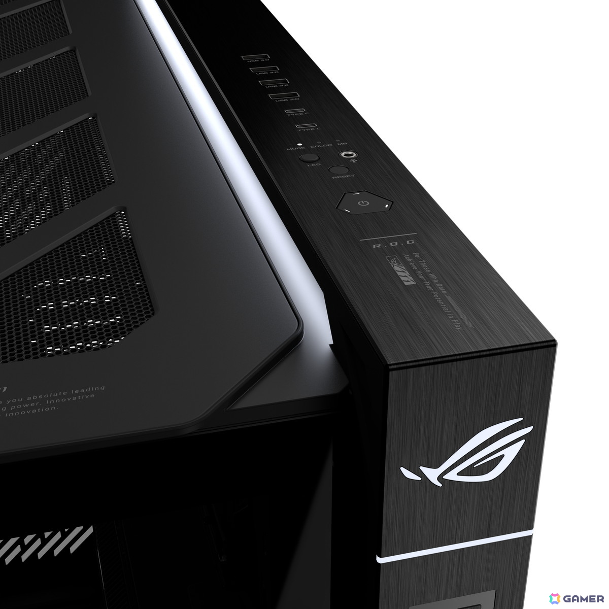 9.2インチ液晶搭載のフルタワーPCケース「ROG CRONOX ARGB」が登場！最大14基のファンに対応の画像