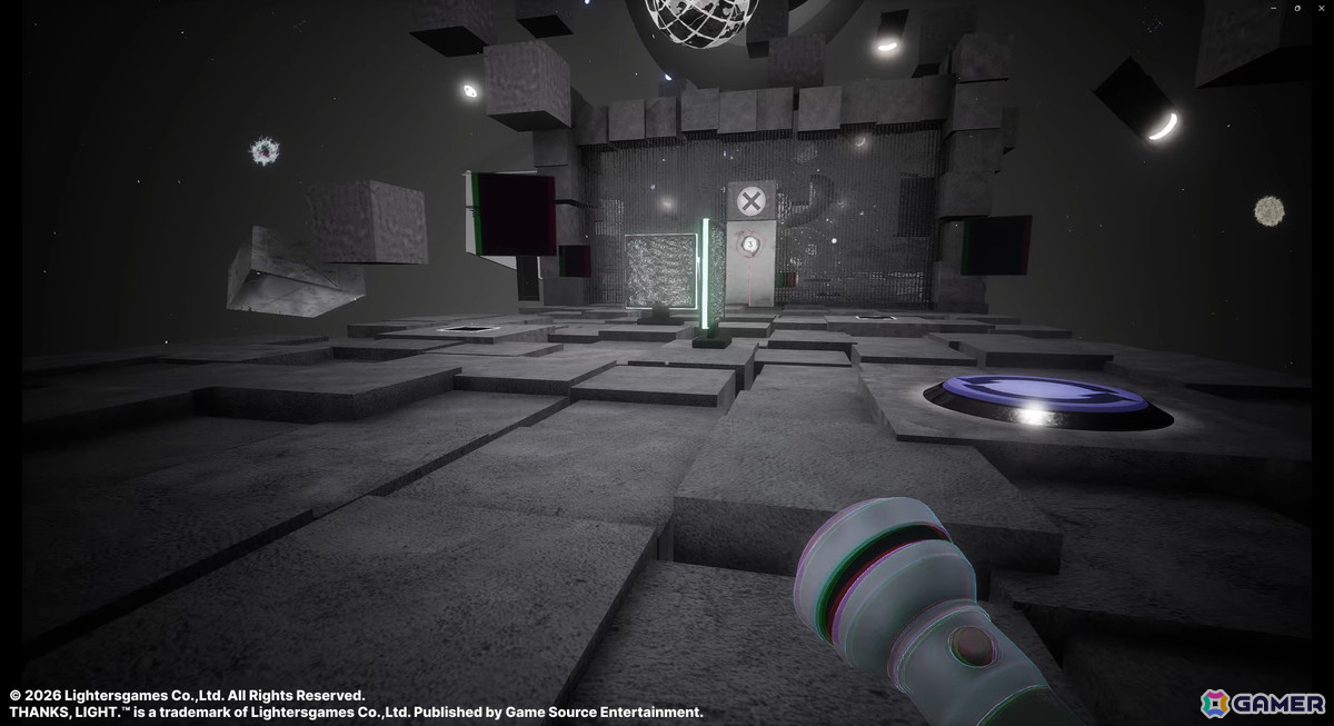 一人称視点3Dパズルプラットフォームゲーム「THANKS, LIGHT.」が正式リリース！あなたの想像力で次元の限界を突破しようの画像