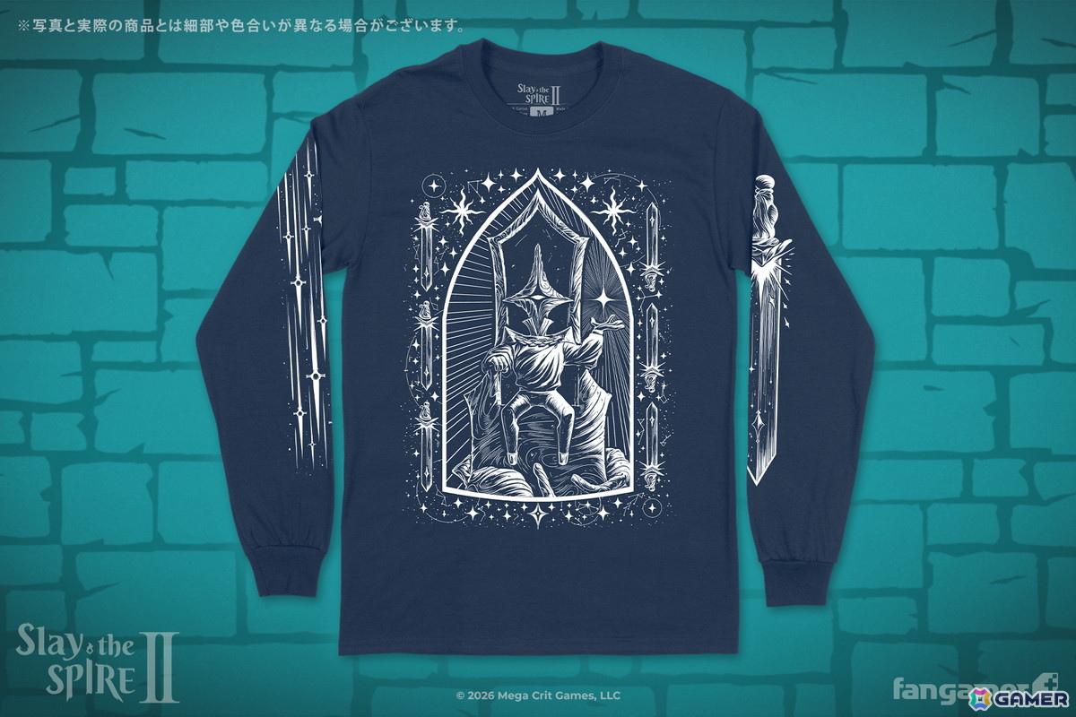 「Slay the Spire 2」とオフィシャルコラボレーションしたデスクマット・ロングスリーブTシャツ・ピンバッジが販売!の画像