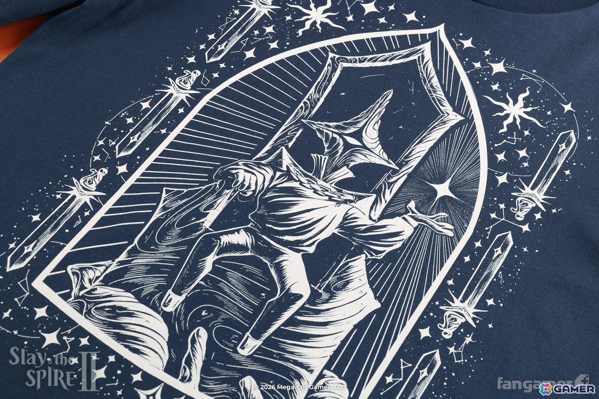 「Slay the Spire 2」とオフィシャルコラボレーションしたデスクマット・ロングスリーブTシャツ・ピンバッジが販売!の画像