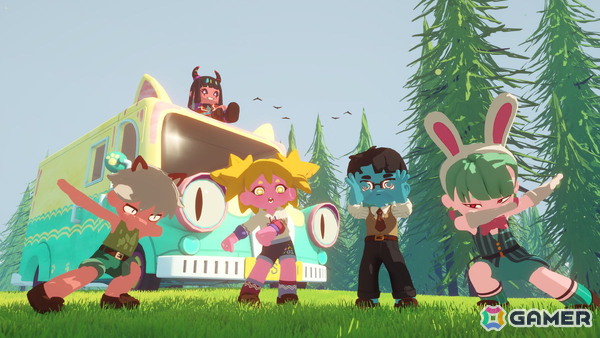 最大4人でキャンピングカー旅行を楽しむ協力型アドベンチャー「Seikyu Let's Go!」の体験版がSteamで配信!の画像