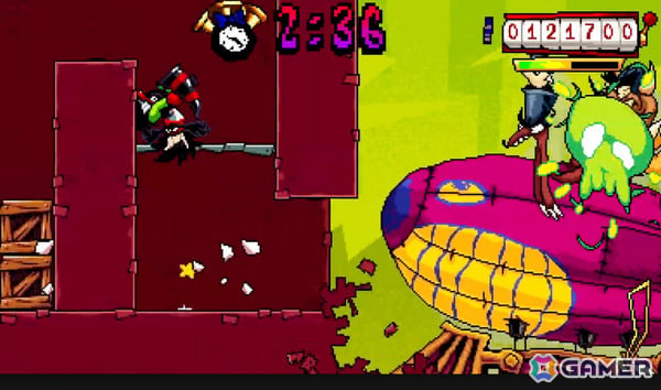 クソデカハンマーを振り回して奇怪な世界をぶっ壊すハイスピード爆裂アクション「ANTONBLAST」日本語版が発売!の画像