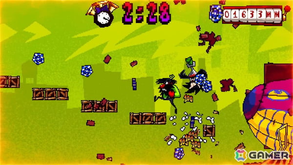 クソデカハンマーを振り回して奇怪な世界をぶっ壊すハイスピード爆裂アクション「ANTONBLAST」日本語版が発売!の画像