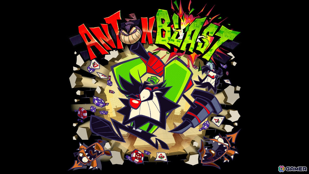 クソデカハンマーを振り回して奇怪な世界をぶっ壊すハイスピード爆裂アクション「ANTONBLAST」日本語版が発売!の画像