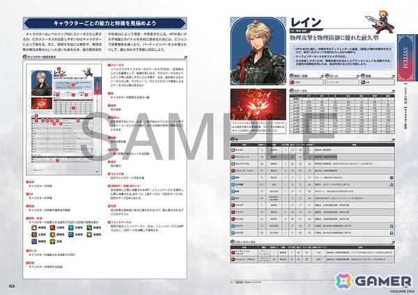 書籍「ファイナルファンタジー レゾナンス 公式コンプリートガイド＋設定資料集」が10月22日に発売！攻略情報や開発チームへのインタビューなどを収録の画像3