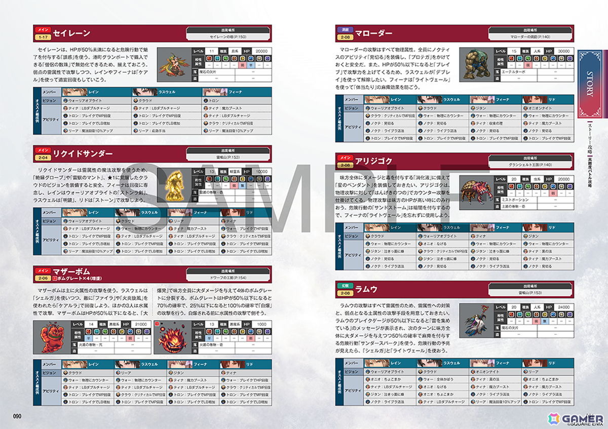 書籍「ファイナルファンタジー レゾナンス 公式コンプリートガイド＋設定資料集」が10月22日に発売！攻略情報や開発チームへのインタビューなどを収録の画像