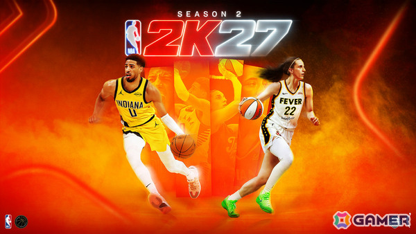 「NBA 2K27」シーズン2が10月16日より開幕！ケイトリン・クラーク選手とタイリース・ハリバートン選手をフィーチャーの画像1