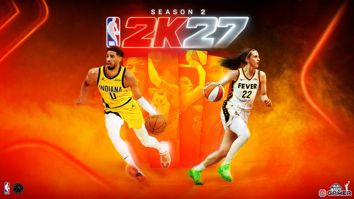 「NBA 2K27」シーズン2が10月16日より開幕！ケイトリン・クラーク選手とタイリース・ハリバートン選手をフィーチャーの画像