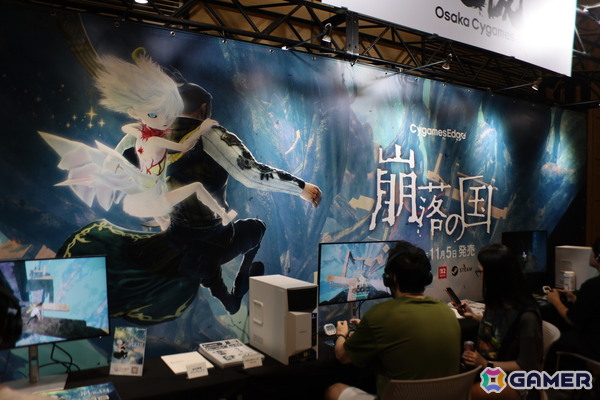 「CygamesEdge」ブランドプロデューサー・濱田修一郎氏にインタビュー！第1弾作品の高所からひたすら降下していく異色の3Dアクション「崩落の国」のレビューも【OIGS2026】の画像18