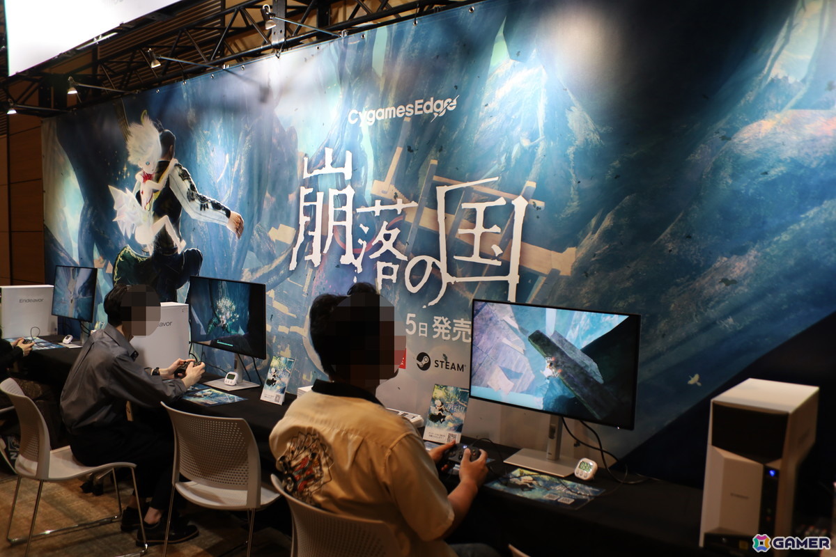 「CygamesEdge」ブランドプロデューサー・濱田修一郎氏にインタビュー!第1弾作品の高所からひたすら降下していく異色の3Dアクション「崩落の国」のレビューも【OIGS2026】の画像