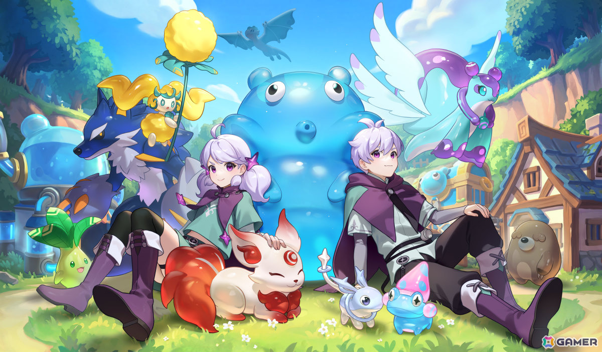 有料ガシャなしのほっこりテイミングMMORPG「スライムの世界 ぷにっと冒険記」がSteam Nextフェスに出展！の画像
