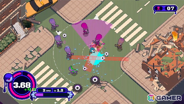 4秒以内に敵を捕食しないとゲームオーバー！ハイスピードローグライクアクション「4DEAD」が2027年1月にSteamで発売！の画像2