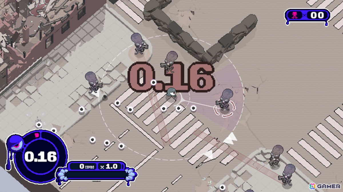 4秒以内に敵を捕食しないとゲームオーバー！ハイスピードローグライクアクション「4DEAD」が2027年1月にSteamで発売！の画像3