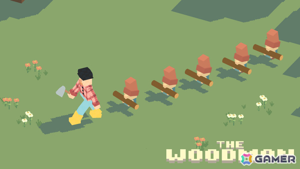 巨大な木を切って森の拠点を育てていく放置系インクリメンタルゲーム「The Woodman」が発売！の画像2