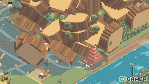 巨大な木を切って森の拠点を育てていく放置系インクリメンタルゲーム「The Woodman」が発売！の画像6