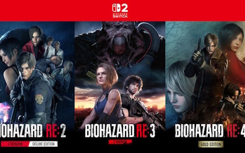 Switch 2版「バイオハザード」リメイク3タイトルのDL版が発売！11月7日まで1,000円オフで購入可能