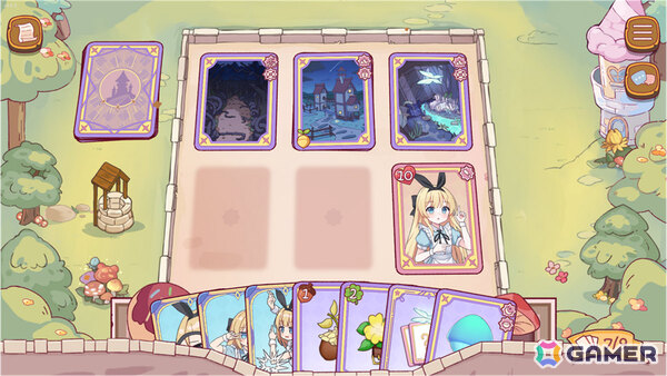 異世界“彼岸”に迷い込んだ少女アリスとなって帰る方法を探すTRPG風カードADV「アリスと彼岸」が発売！の画像2