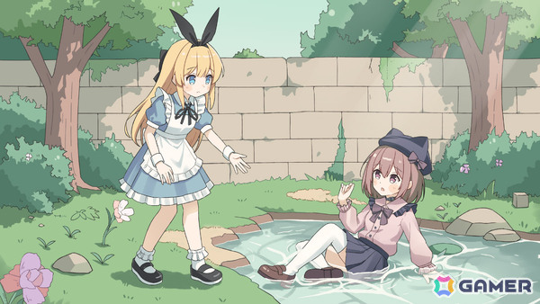 異世界“彼岸”に迷い込んだ少女アリスとなって帰る方法を探すTRPG風カードADV「アリスと彼岸」が発売！の画像