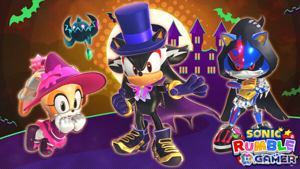 「ソニックランブル パーティ」ハロウィン2026イベントが開催！ソニックや仲間たちの賑やかな仮装を楽しめる特別なパスが登場の画像1