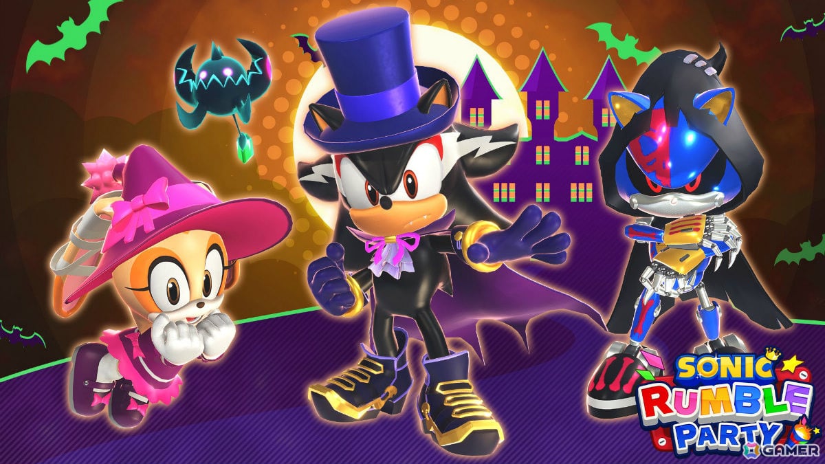 「ソニックランブル パーティ」ハロウィン2026イベントが開催!ソニックや仲間たちの賑やかな仮装を楽しめる特別なパスが登場の画像