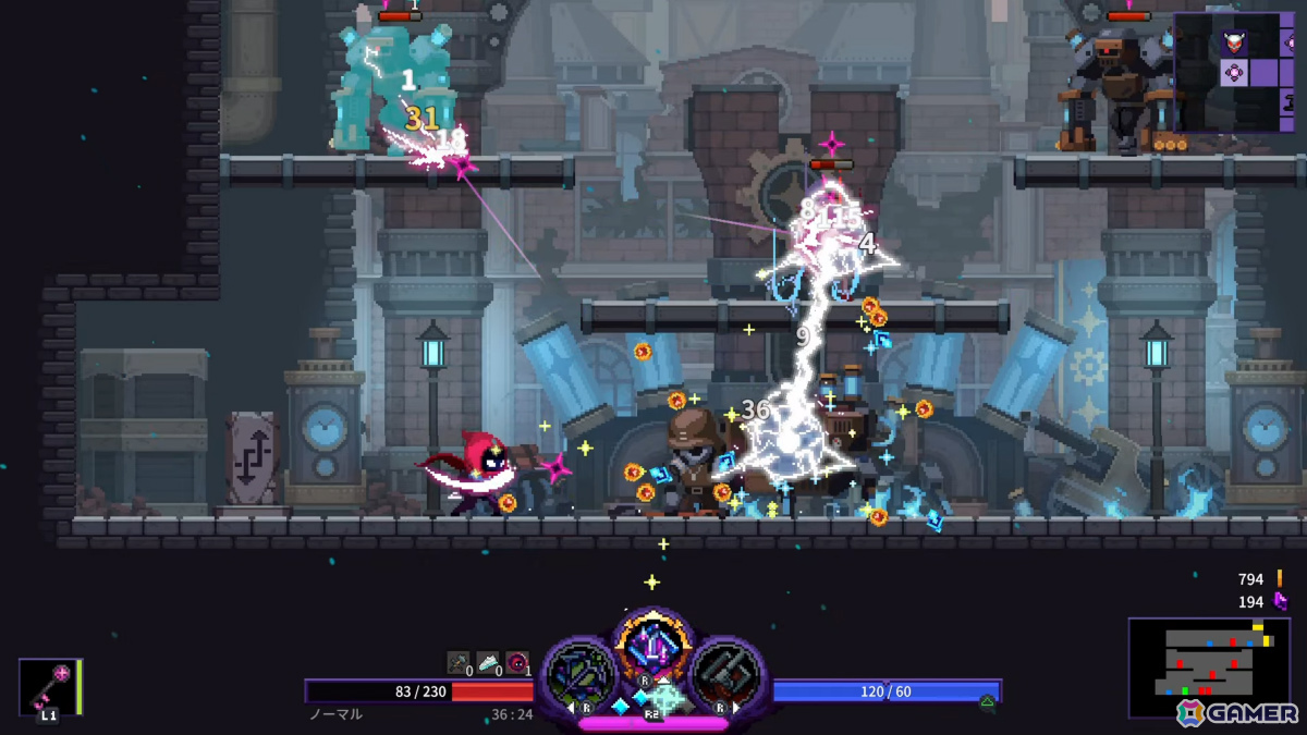 終わらない悪夢から抜け出すための死闘を描くローグライトアクションRPG「Nightmare：The Lunatic」PS5版が配信！の画像7