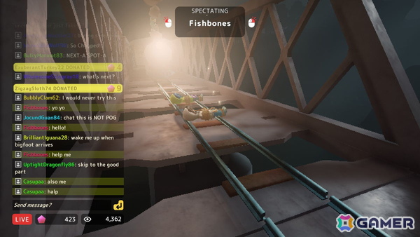 配信者となってバズりを目指す協力型ホラーゲーム「Stream Train」が配信!未確認生物の撮影や仲間へのイタズラを通してチャット欄を盛り上げようの画像