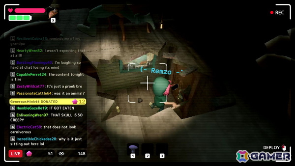 配信者となってバズりを目指す協力型ホラーゲーム「Stream Train」が配信!未確認生物の撮影や仲間へのイタズラを通してチャット欄を盛り上げようの画像