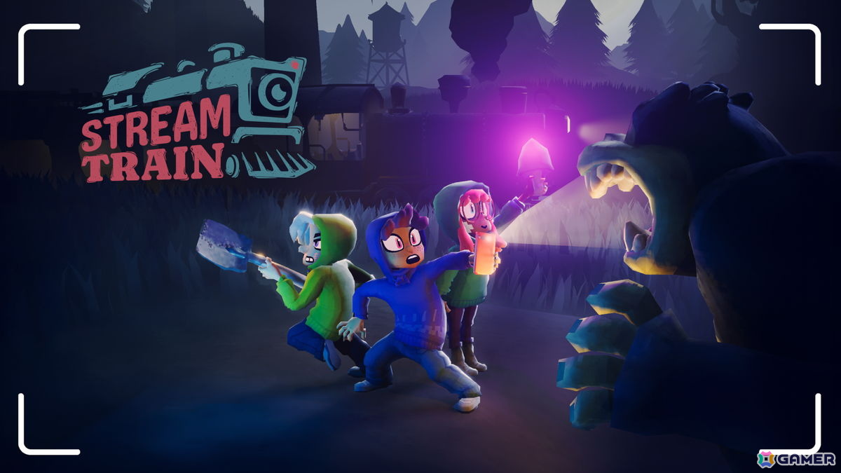 配信者となってバズりを目指す協力型ホラーゲーム「Stream Train」が配信!未確認生物の撮影や仲間へのイタズラを通してチャット欄を盛り上げようの画像