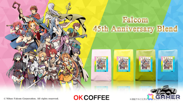 「英雄伝説 軌跡シリーズ」×OK COFFEE第2弾！日本ファルコム45周年記念ブレンドやオリビエたちをイメージした新ブレンドが登場の画像2