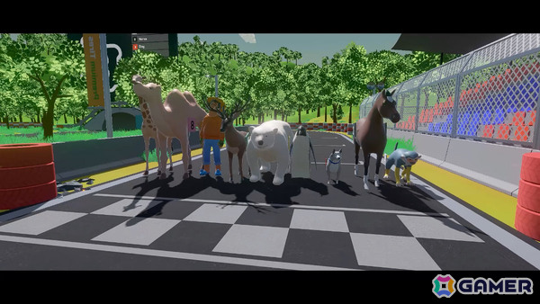 動物レースの大会で依頼された着順を作り出すオンラインパーティゲーム「Dirty Derby」体験版が公開!の画像