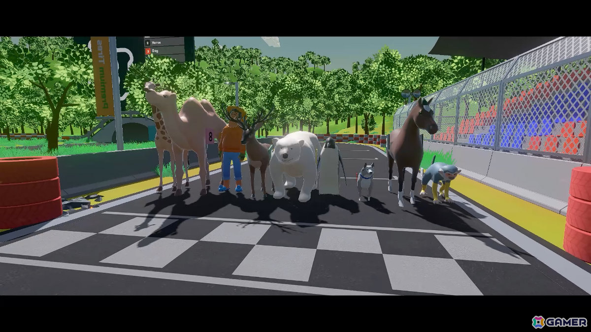 動物レースの大会で依頼された着順を作り出すオンラインパーティゲーム「Dirty Derby」体験版が公開！の画像2