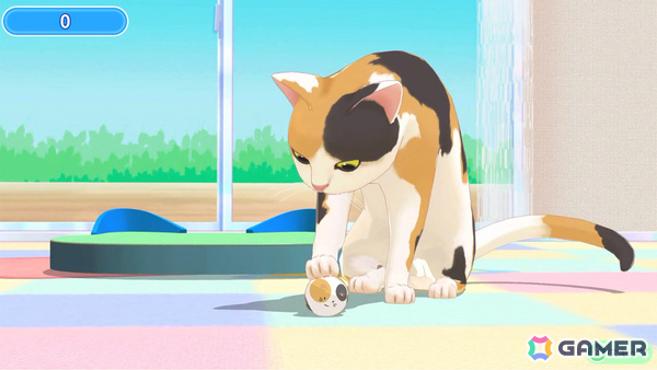 かわいい“にゃん球”を転がして遊ぶ物理パズルゲーム「にゃんにゃん にゃん球」が11月5日に配信！の画像