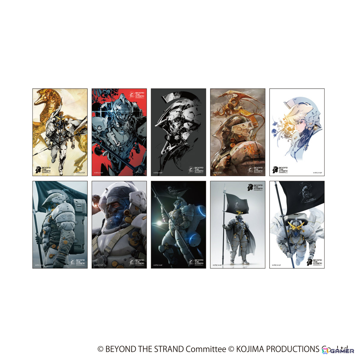 「BEYOND THE STRAND:創造と挑戦の航路」ではプロトタイプ版「デススト」、初期エンディング案やデザイン原画などの未公開資料が解禁!の画像