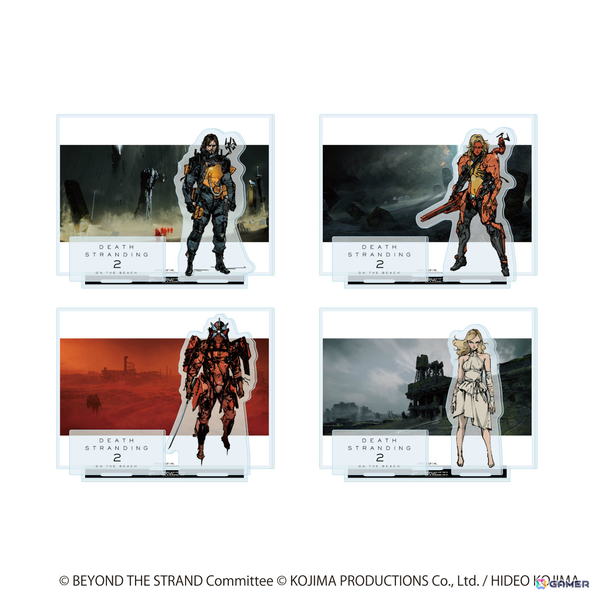 「BEYOND THE STRAND:創造と挑戦の航路」ではプロトタイプ版「デススト」、初期エンディング案やデザイン原画などの未公開資料が解禁!の画像