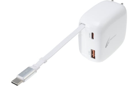 最大65W出力＆3台同時充電に対応したSwitch 2/Switch向け急速充電器が発売！Type-C巻取ケーブルを内蔵