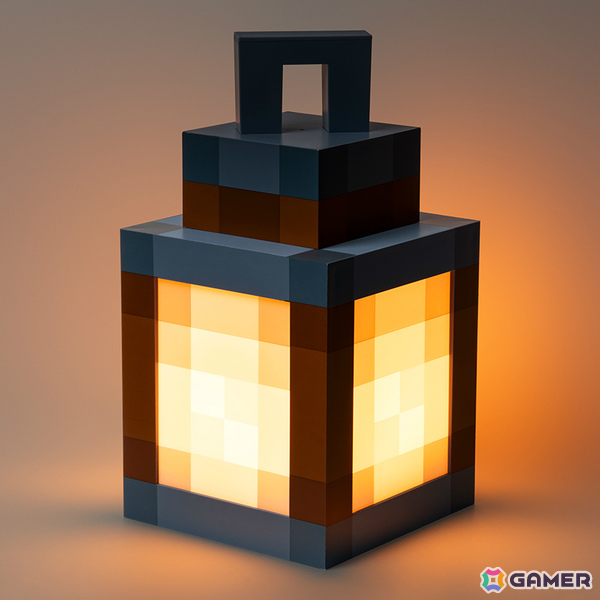「Minecraft」のランタンが再現性の高いインテリアライトに！おなじみのアイテムがデザインされたウォーターボトルも登場の画像2