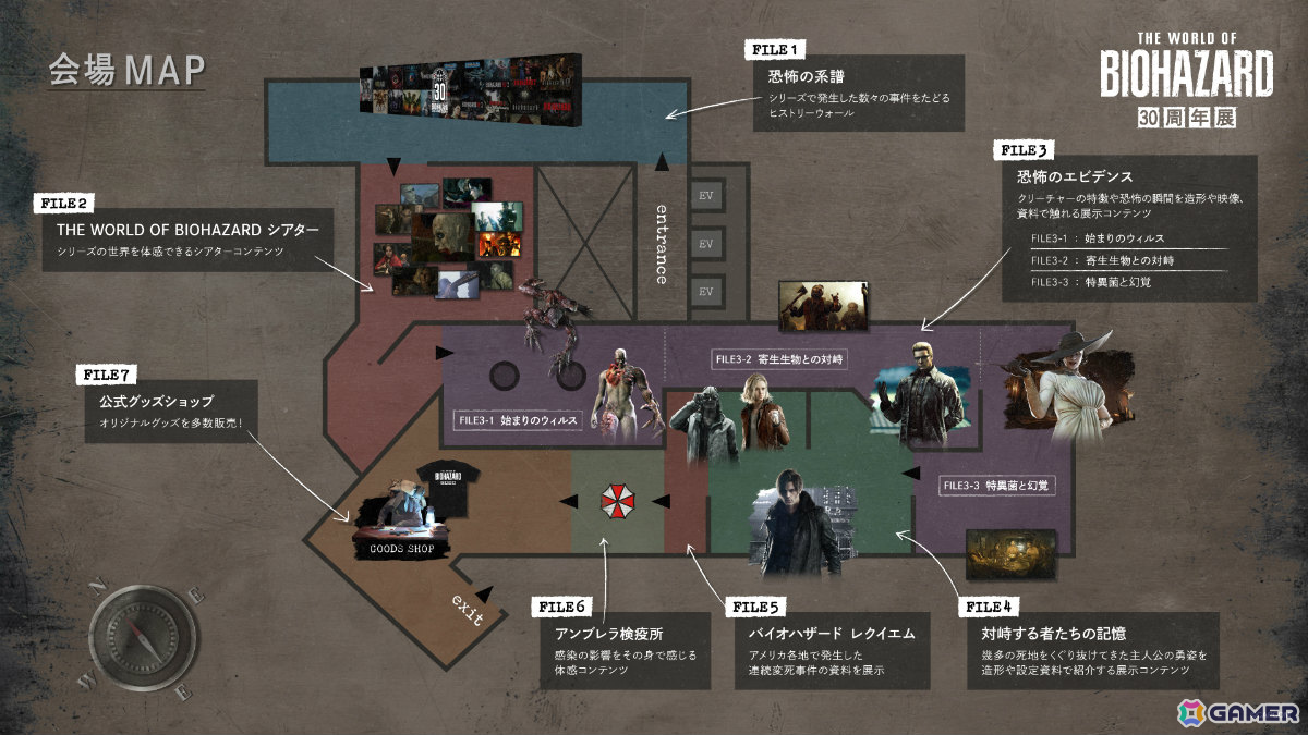 「THE WORLD OF BIOHAZARD 30周年展」レオン、ウェスカー、ドミトレスク夫人の等身大立体造作の制作風景が公開！の画像