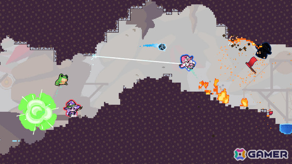 最大8人の物理アクションパーティーゲーム「Mana Boom」体験版が10月20日からのSteam Nextフェスにあわせて配信!の画像