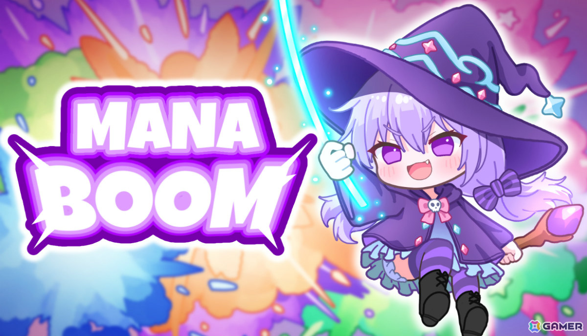 最大8人の物理アクションパーティーゲーム「Mana Boom」体験版が10月20日からのSteam Nextフェスにあわせて配信!の画像