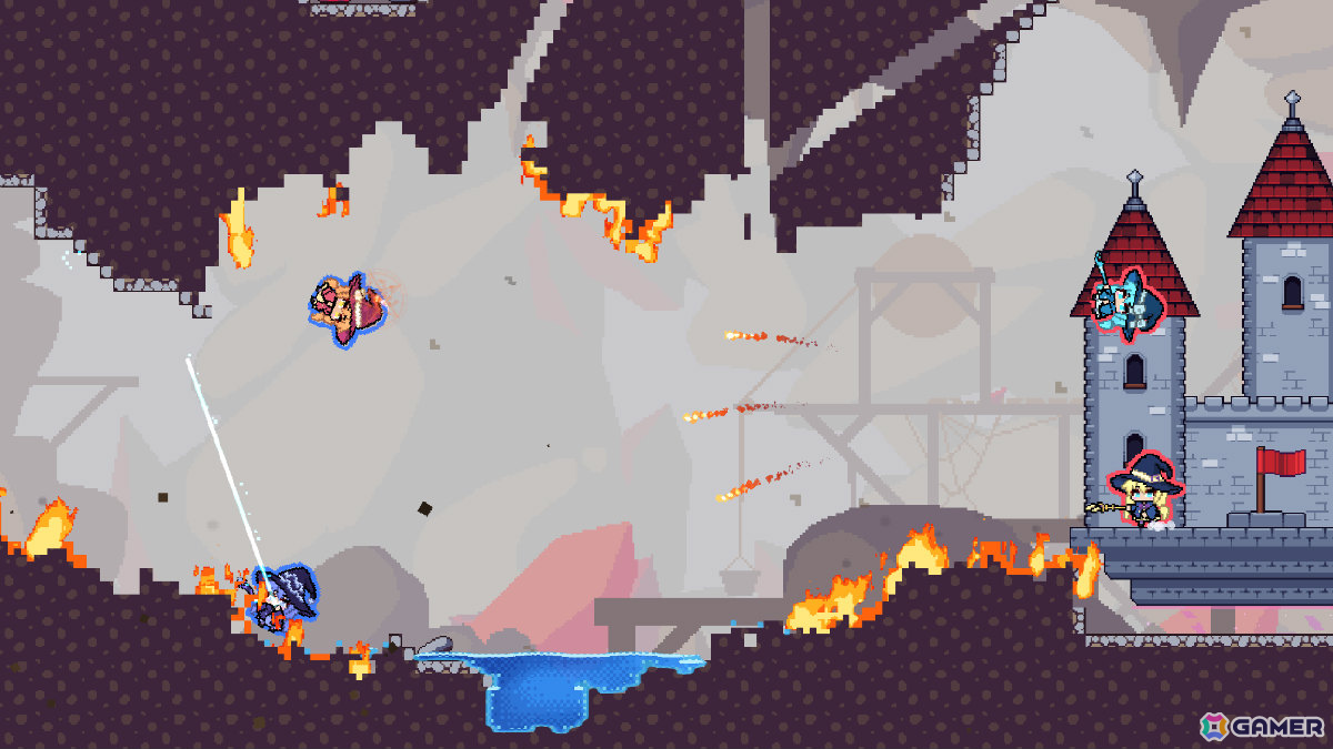 最大8人の物理アクションパーティーゲーム「Mana Boom」体験版が10月20日からのSteam Nextフェスにあわせて配信!の画像