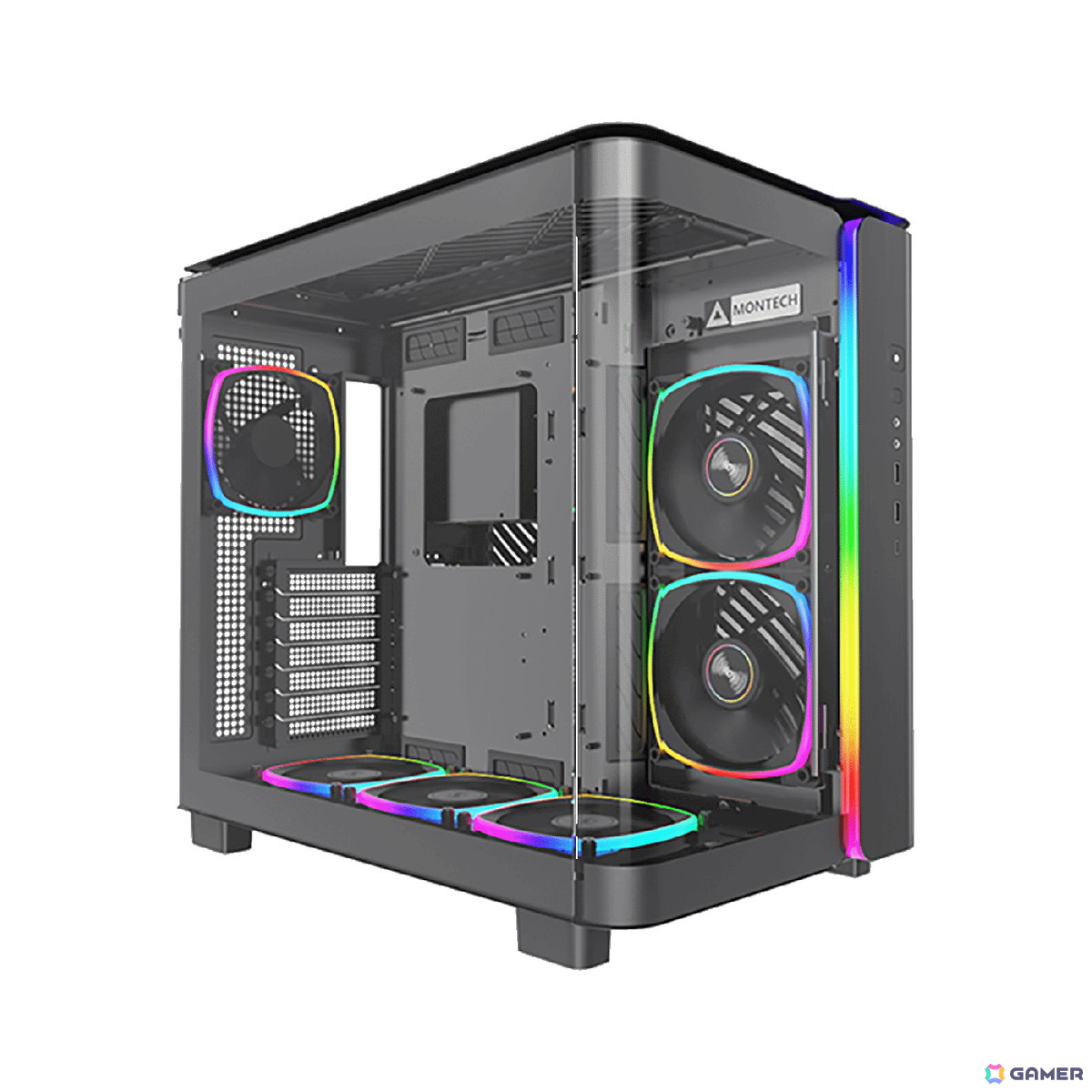 MontechのピラーレスPCケースが最大40％オフ！「KING 95 PRO」は12,384円―Amazonプライム感謝祭で20製品がセール中の画像