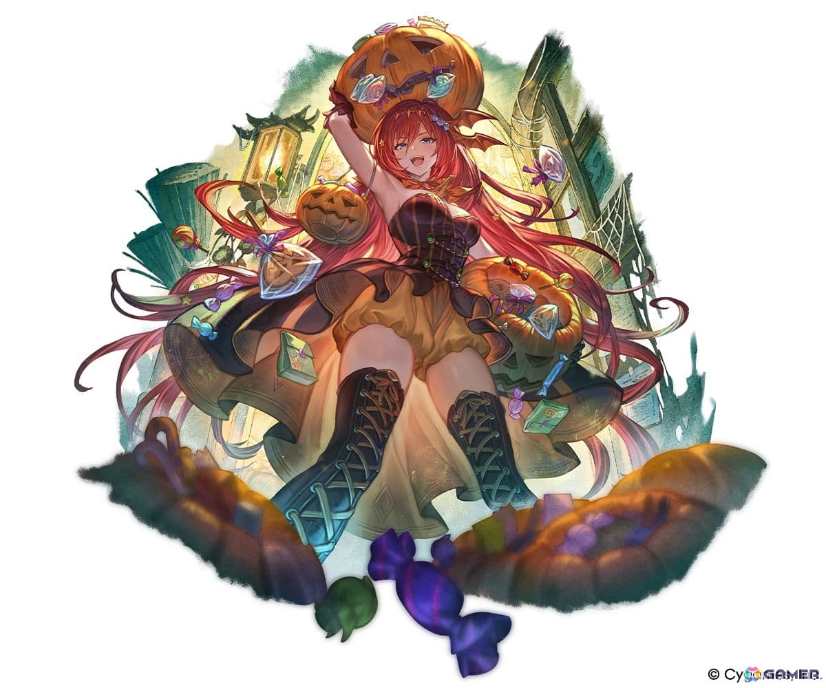 「グラブル」ハロウィン仕様のイーウィヤ、アズサ、ランドルが登場！ブローディアの新スキンセットも発売の画像