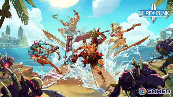 最大4人協力プレイ対応のサーフ&スラッシュアクションRPG「Surfpunk」の体験版が配信!Steam Nextフェスにも出展中の画像1