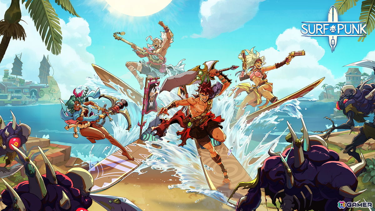 最大4人協力プレイ対応のサーフ&スラッシュアクションRPG「Surfpunk」の体験版が配信!Steam Nextフェスにも出展中の画像