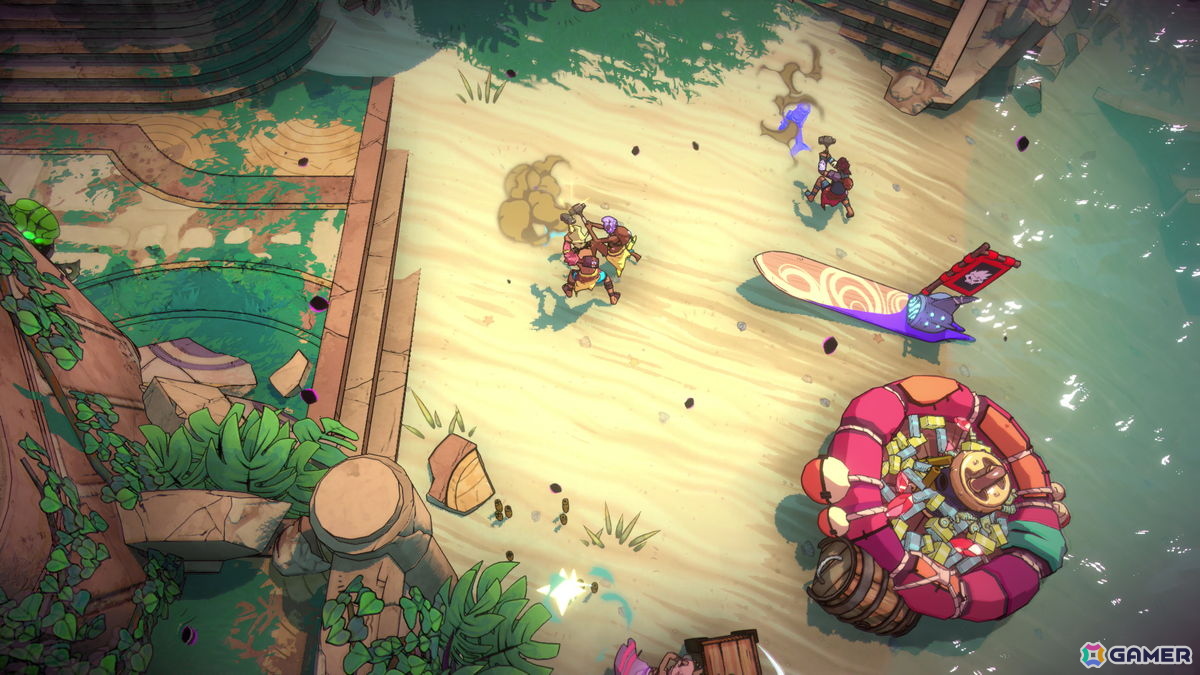 最大4人協力プレイ対応のサーフ＆スラッシュアクションRPG「Surfpunk」の体験版が配信！Steam Nextフェスにも出展中の画像4