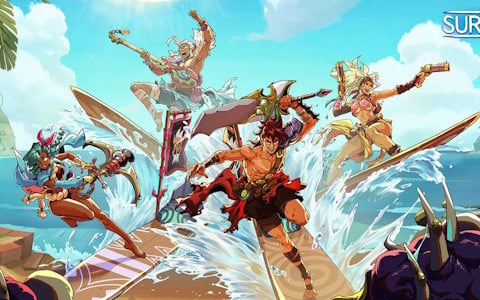 最大4人協力プレイ対応のサーフ＆スラッシュアクションRPG「Surfpunk」の体験版が配信！Steam Nextフェスにも出展中