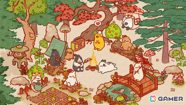 うさぎたちを島に招きながら自分だけの癒しの空間を作り上げていくゲーム「うさぎしま」Steam版が10月29日に発売！の画像2