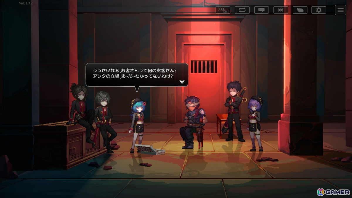 カードを使って戦況を変える4人編成RPG「アーキタイプ・ブルー」の体験版がSteam Nextフェスにあわせて配信！の画像